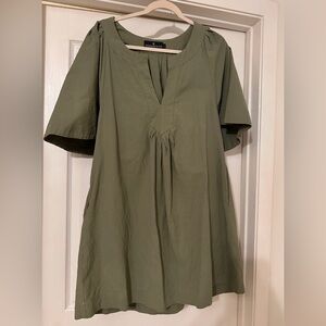 Tuckernuck Olive Mini Dress